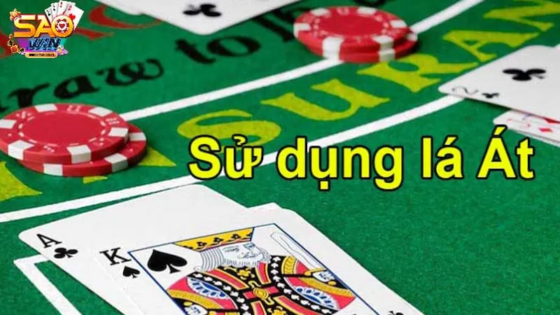 cách tính con xì trong bài xì dách sử dụng lát át