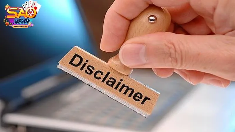 điều khoản sử dụng từ chối trách nhiệm