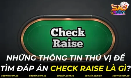 Check Raise Là Gì