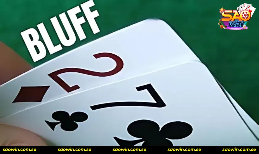 Tìm hiểu hoạt động trong bluff trong poker là gì
