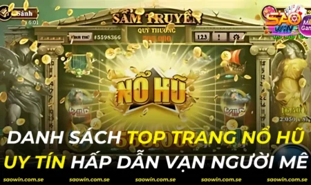 Top Trang Nổ Hũ Uy Tín