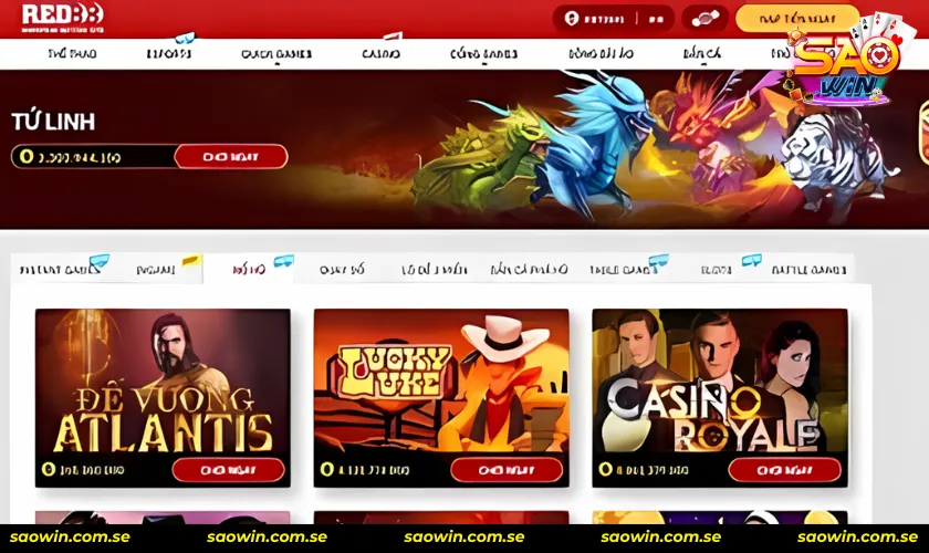 Top trang nổ hũ uy tín với trang web Red88